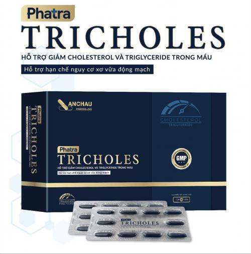 Phatra TRICHOLES (Giảm mỡ máu)